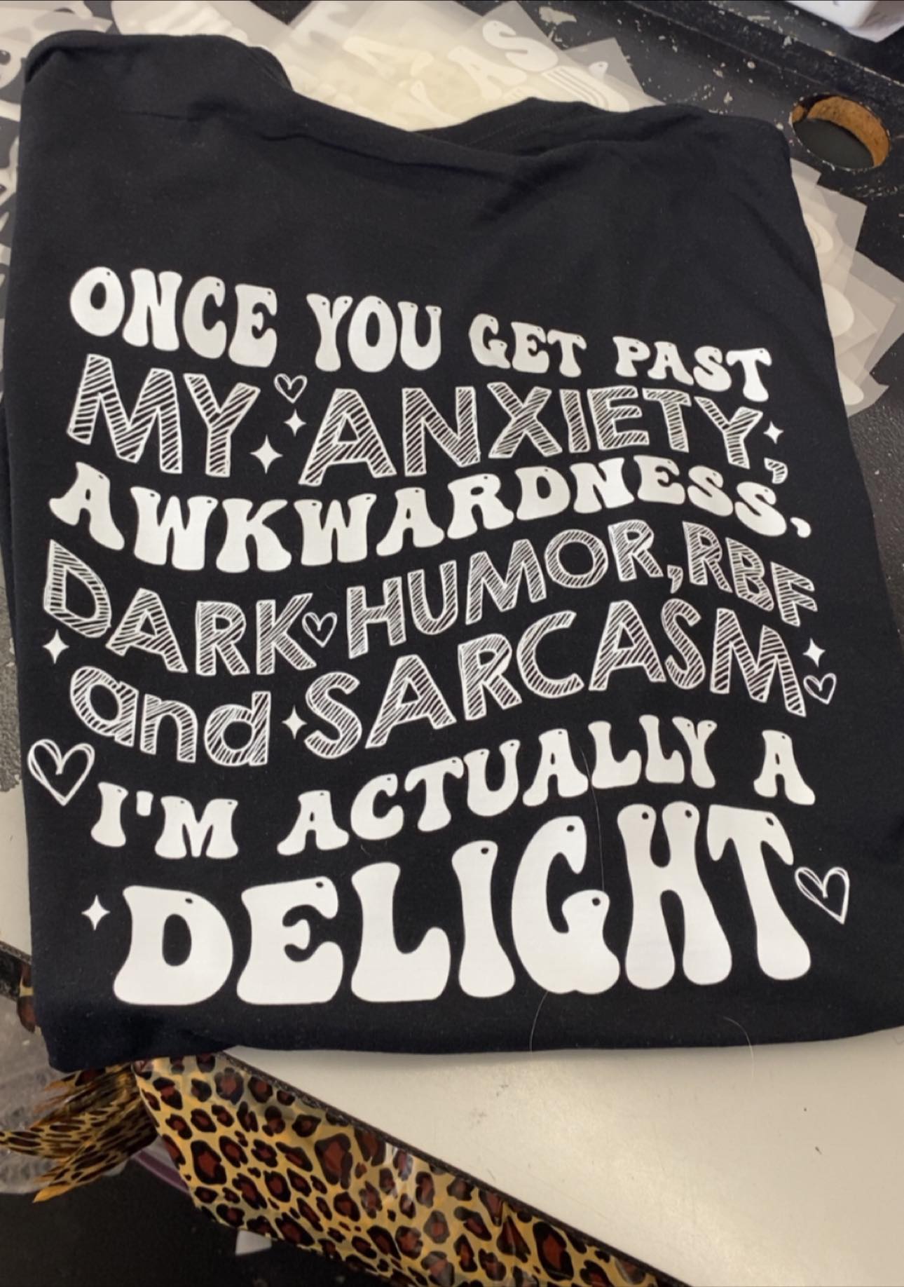 Anxiety t-shirt,